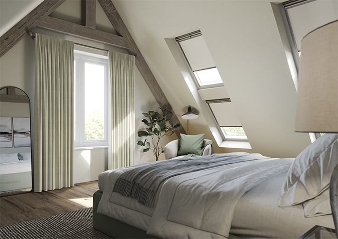 Emily Bond George Stripe, Sage - Made to Measure Curtains - Image 7